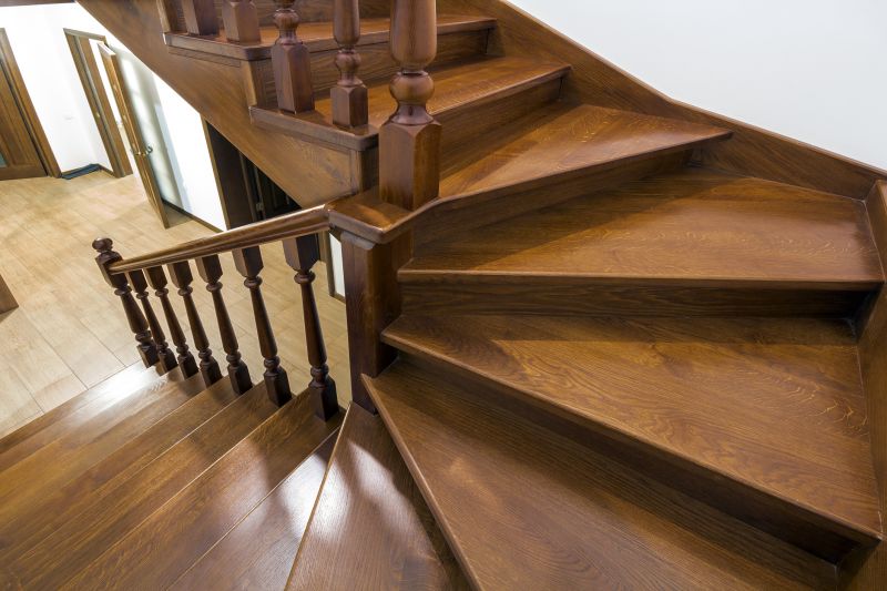 Elegant Staircase Finish