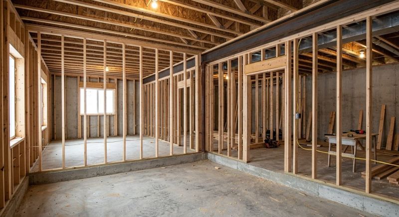 Garage Framing in Wilmington, NC