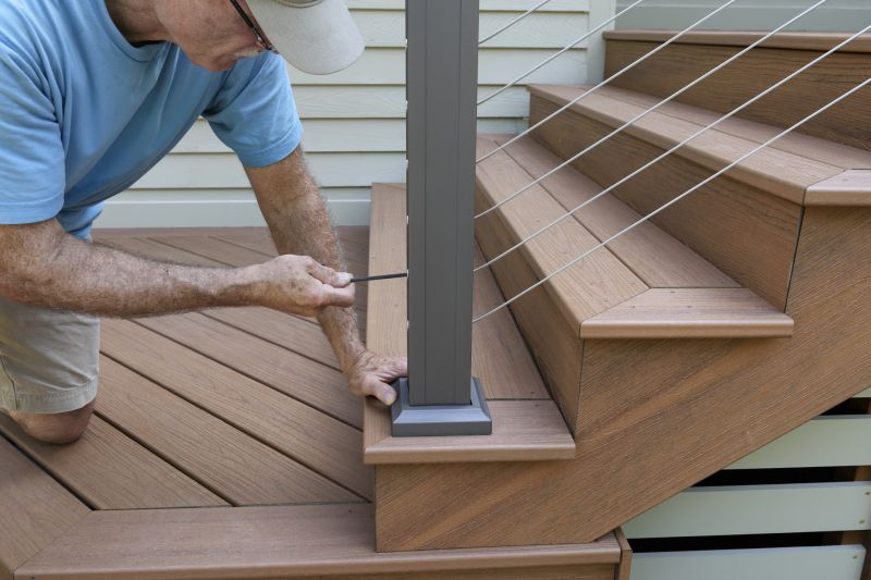 Oak Stairs Repair in Wilmington, NC