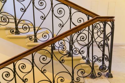 Wrought Iron Banister Remodeling